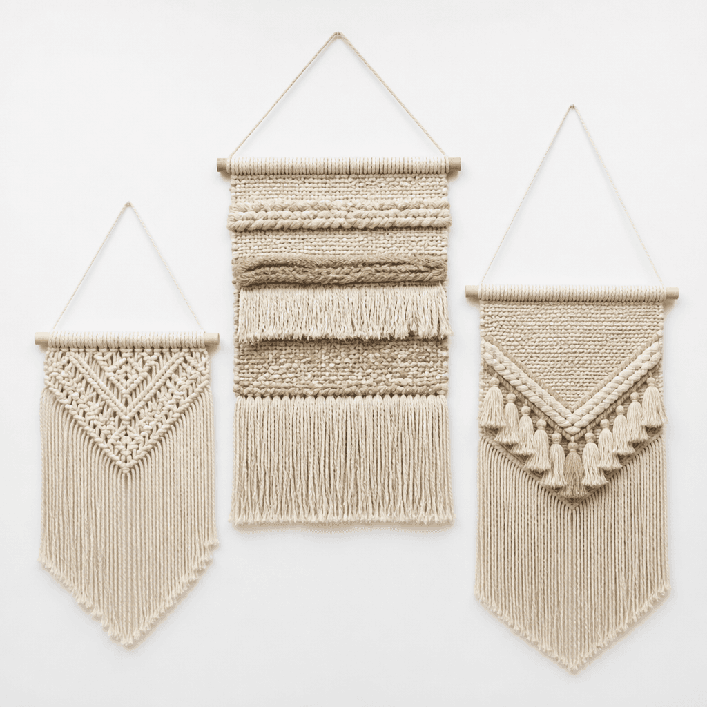 Woven Wall Hanging Set